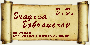 Dragiša Dobromirov vizit kartica